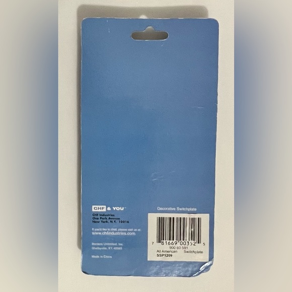 Sports Theme Single Toggle Light Switch Cover Decorative Switchplate - Picture 5 of 5